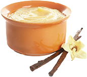 tourteau et crème vanille ou chocolat