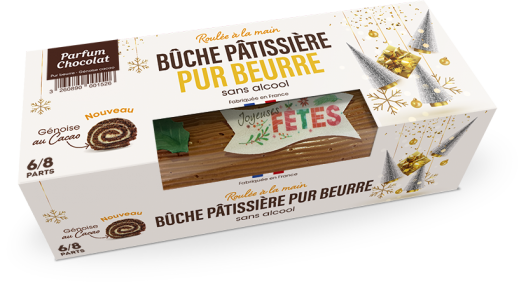 bûche patissière pur beurre