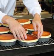 cuisson du gâteau au fromage blanc